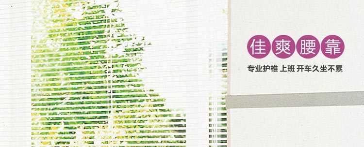 佳爽CY1 親水棉腰靠墊 汽車(chē)用辦公室座椅墊 慢回彈記憶護(hù)腰靠背大枕頭 四季皆宜