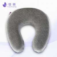 佳爽CJ1頸枕U型枕 脖子護(hù)頸枕 汽車(chē)辦公室午睡用記憶枕 頭趴睡旅行枕芯竹炭